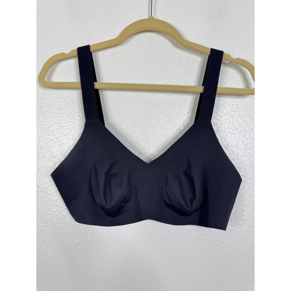 Knix Knixwear‎ WingWoman Contour Bra Black Wire Free Seamless Size 3